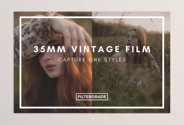 Lightroom Preset – 35mm Vintage Film Capture One Styles Bundle by FilterGrade – Download