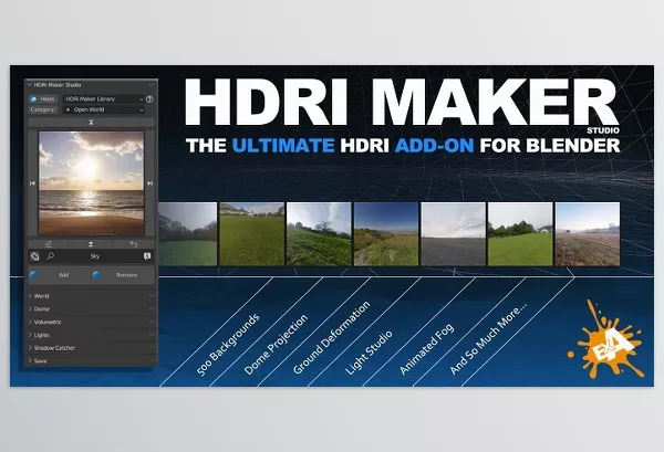 Blender Addon – Hdri Maker by Andrew_D – Download