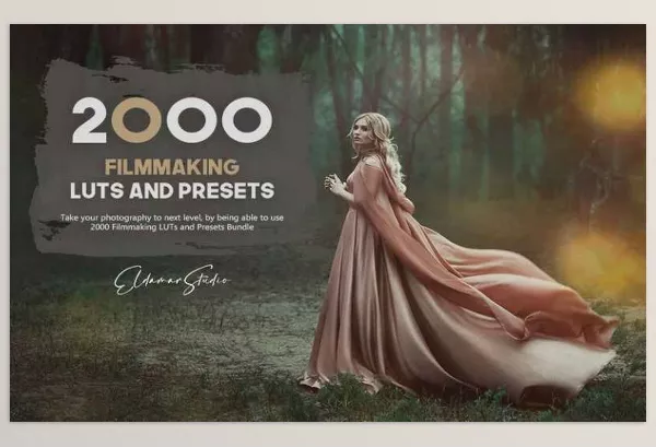 LUT Pack – 2000 Filmmaking Presets and LUTs Bundle by Maxim Ivanov – Download