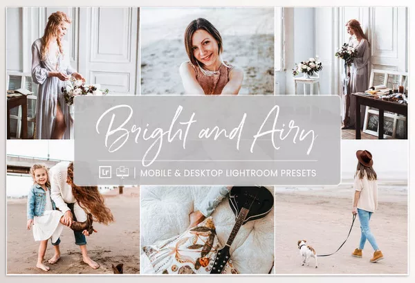 Lightroom Preset – Bright and Airy by NesPresets – Download