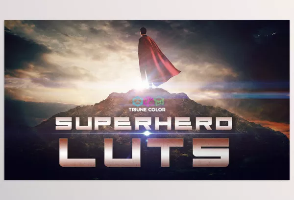 LUT Pack – Superhero LUTs by Triune Digital – Download