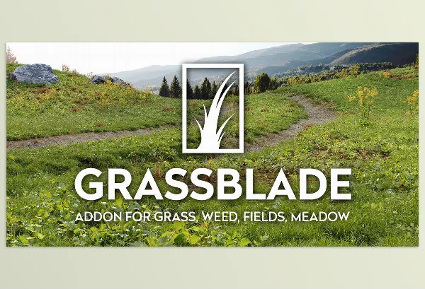 Blender Addon – Grassblade by Bproduction – Download