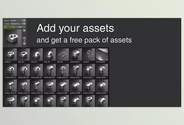 Blender Addon – Asset Management by Pitiwazou – Download