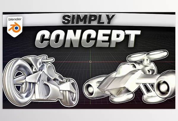 Blender Addon – Simply Concept by VjaceslavT – Download