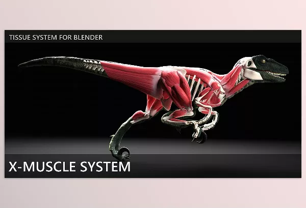 Blender Addon – X-Muscle System by k44dev Software – Download