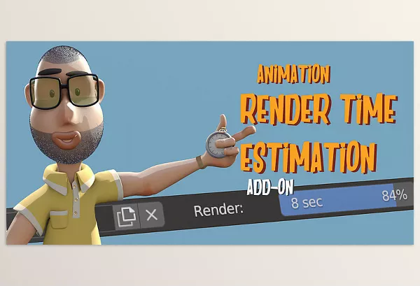 Blender Addon – Render Time Estimation Add-On by Zym-Zym Studio – Download