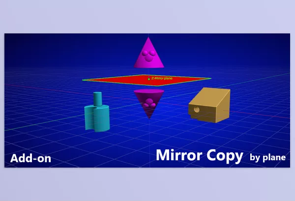 Blender Addon – Mirror Copy by KVD – Download