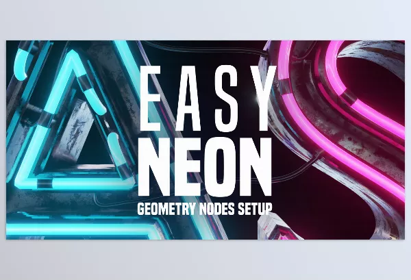 Blender Addon – Easy Neon by Pizza del Ray – Download