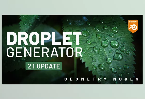 Blender Addon – Droplet Generator by ibotpl – Download