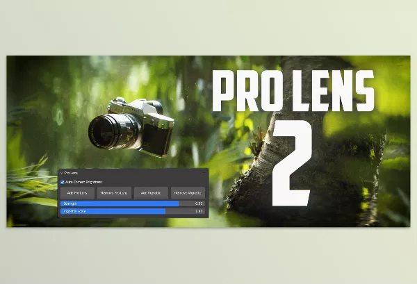 Blender Addon – Pro Lens by William Landgren – Download