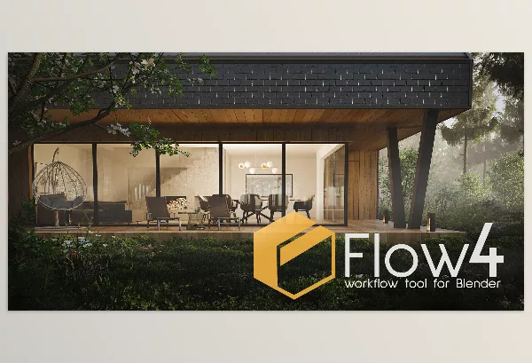 Blender Addon – Flow 4 – The Next-Level Asset Tool For Blender by polyspaace – Download