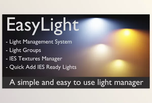 Blender Addon – Easylight by CGoutset – Download