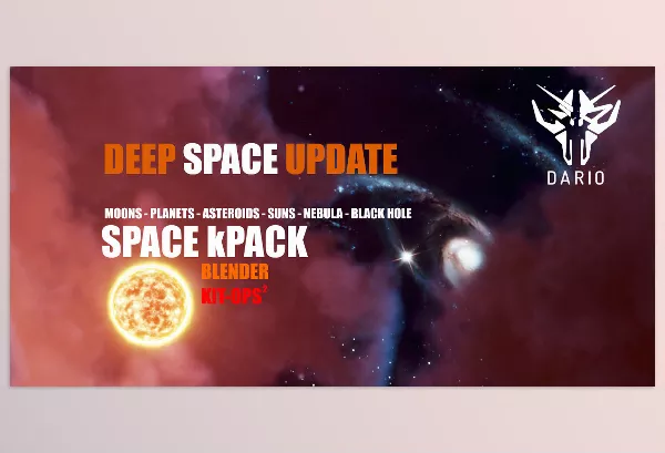 Blender Addon – Kit Ops – Space Kpack by DarioMac – Download