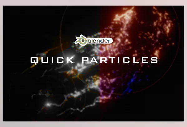 Blender Addon – Quick Particles Addon for Blender by EdenWeby 3D – Download
