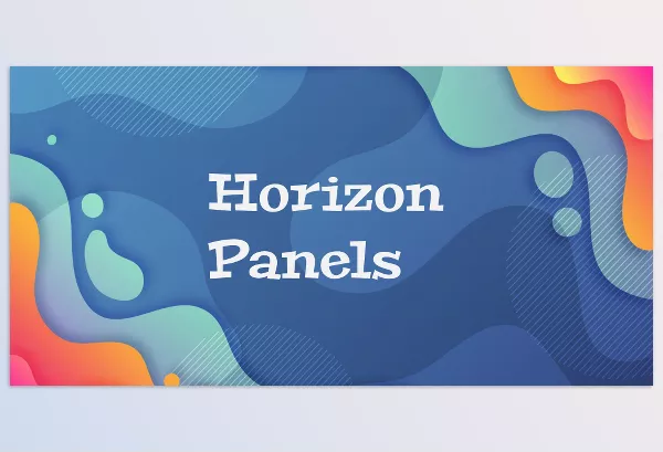 Blender Addon – Horizon Panels s by Pixel Egg Studio – Download