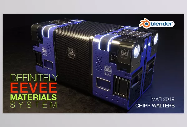 Blender Addon – Eevee + Cycles Materials System by Chipp Walters – Download