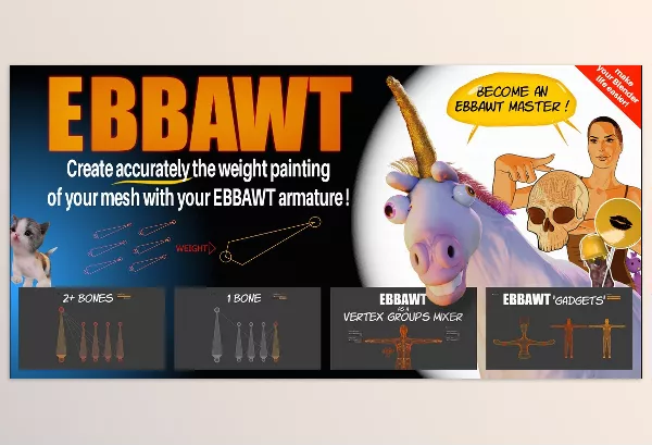 Blender Addon – Ebbawt by Terry Teddy – Download