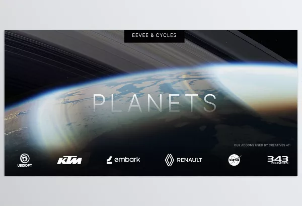 Blender Addon – Physical Celestial Objects – Procedural Planets by Physical Addons – Download