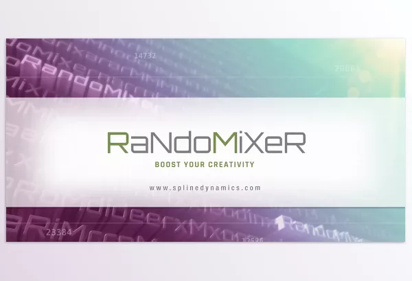 3Ds Max Asset – RandoMixer by Spline Dynamics – Download