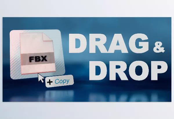 Blender Addon – Drag & Drop Import Blender addons by Andrej Tetkic – Download
