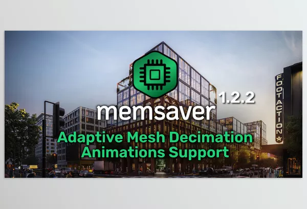 Blender Addon – Memsaver by polygoniq – Download