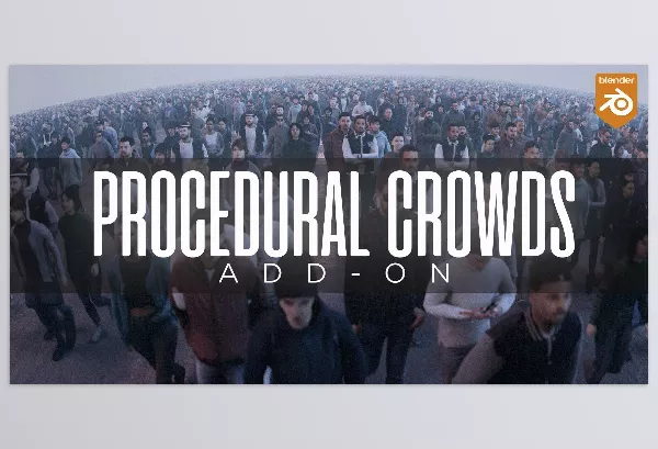 Blender Addon – Procedural Crowds by Difffuse Studio – Download