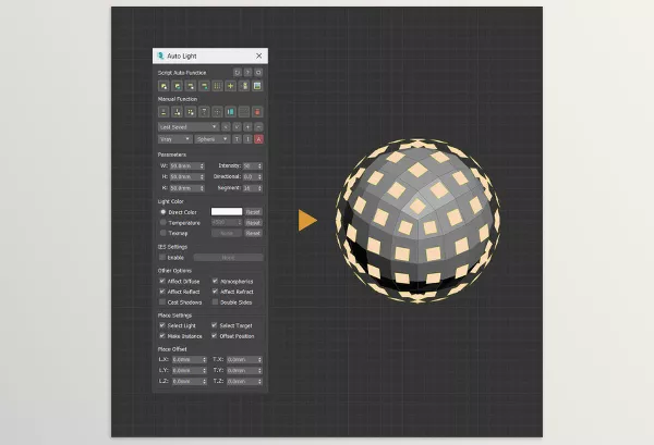 3Ds Max Asset – Auto Light by D95 DESIGN – Download