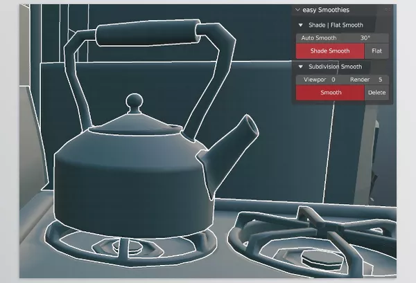 Blender Addon – Easy Smoothies by jkdesign – Download