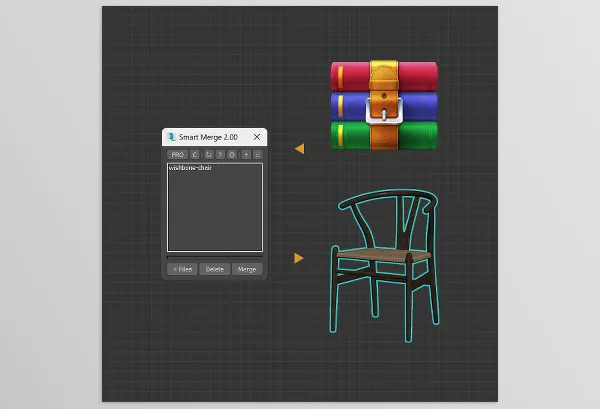 3Ds Max Asset – Smart Merge by D95 DESIGN – Download