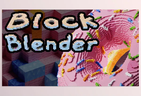 Blender Addon – Blockblender s by Joey Carlino – Download