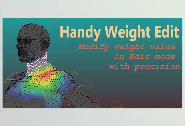 Blender Addon – Handy Weight Edit by young – Download