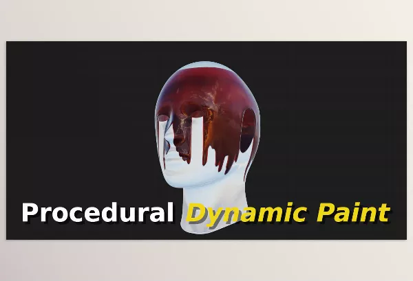 Blender Addon – Procedural Dynamic Paint by 3DSinghVFX – Download