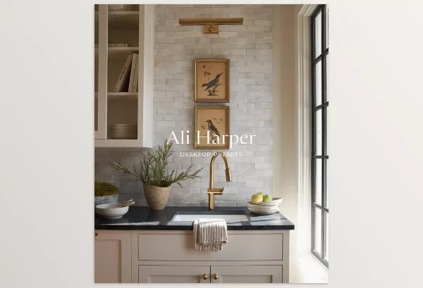 Lightroom Preset – REFINED x Ali Harper by REFINED CO – Download
