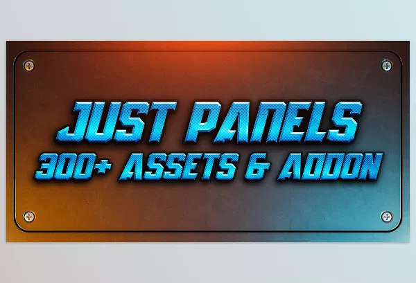 Blender Addon – Just Panels Blender Addon by Gabe – Download