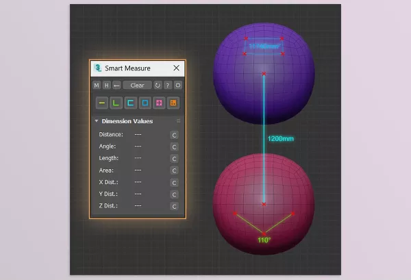 3D Software – Smart Measure by D95 DESIGN – Download