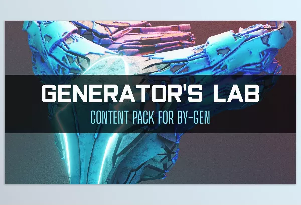 Blender Addon – The Generators Lab by Curtis Holt – Download