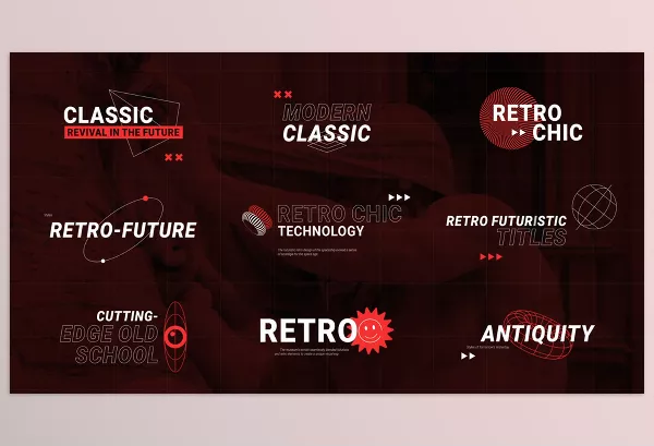 Project – Retro Futuristic Titles by asyainmotion – Download 49207122