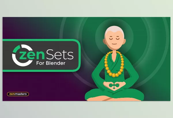 Blender Addon – Zen Sets by Sergey Tyapkin – Download