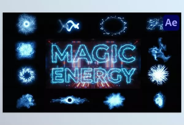 Project – Magic Energy for After Effects by VFXgenerator – Download 50326633