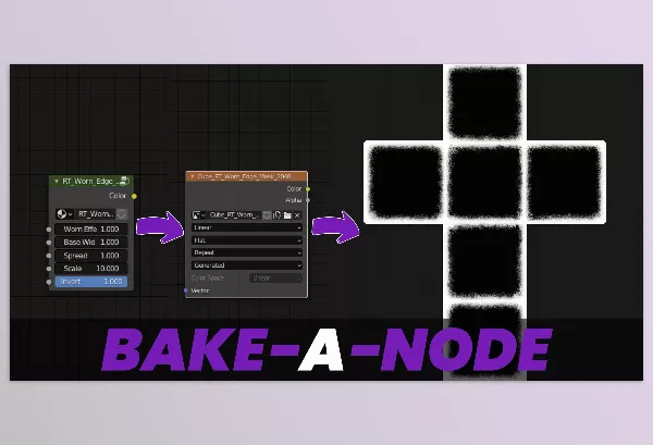 Blender Addon – Bake-A-Node by Amandeep – Download