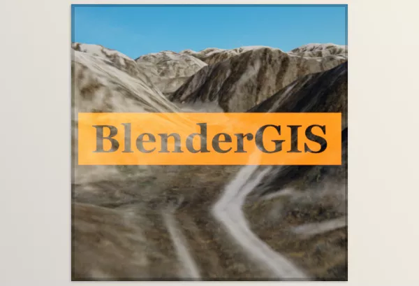 Blender Addon – BlenderGIS by domlysz – Download