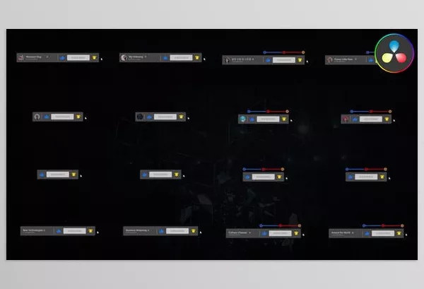 Resolve Tool – Social Media Subscribe Buttons for Davinci Resolve by SweetsBox – Download 50465018