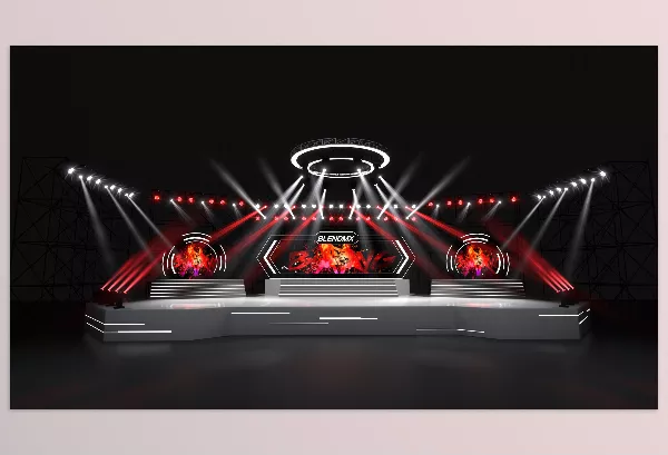 Blender Addon – Stage Lighting Kit by FAFIG STUDIO – Download