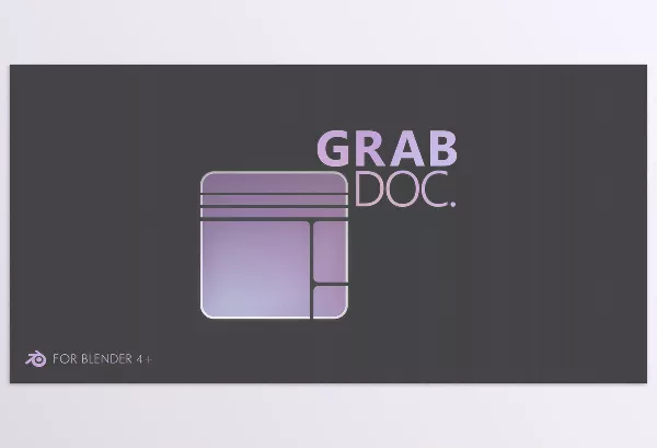 Blender Addon – GrabDoc Pro by Ethan Simon-Law – Download