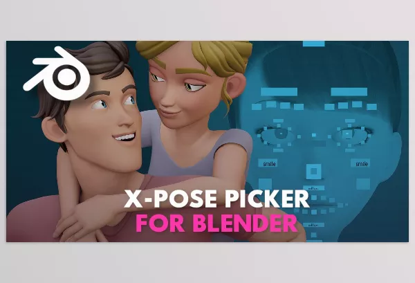 Blender Addon – X-Pose Picker by k44dev Software – Download