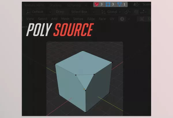 Blender Addon – Poly Source by Max Derksen – Download