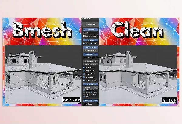 Blender Addon – Bmesh Clean Addon for Blender by Andrew_D – Download