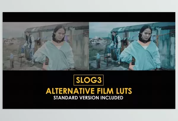 Motion Template – Slog3 Alternative Film and Standard Color LUTs by Playground_Studio – Download 51047314