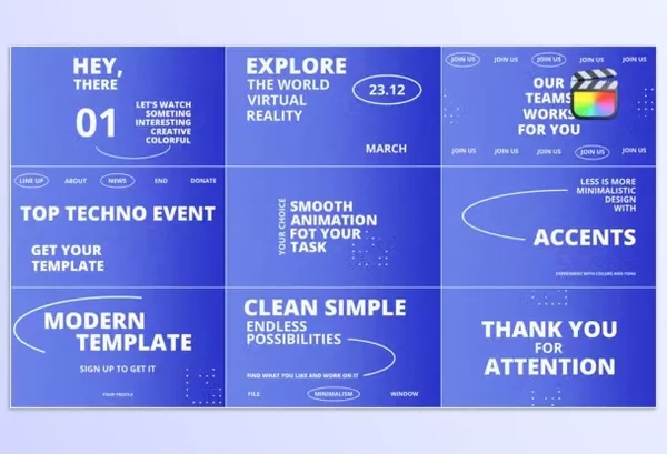 Asset – Corporate Text Typography FCPX by wallstreetcat – Download 51015651