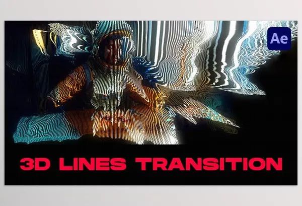 Project – 3D Lines Transitions After Effects by whiterecord – Download 51000125